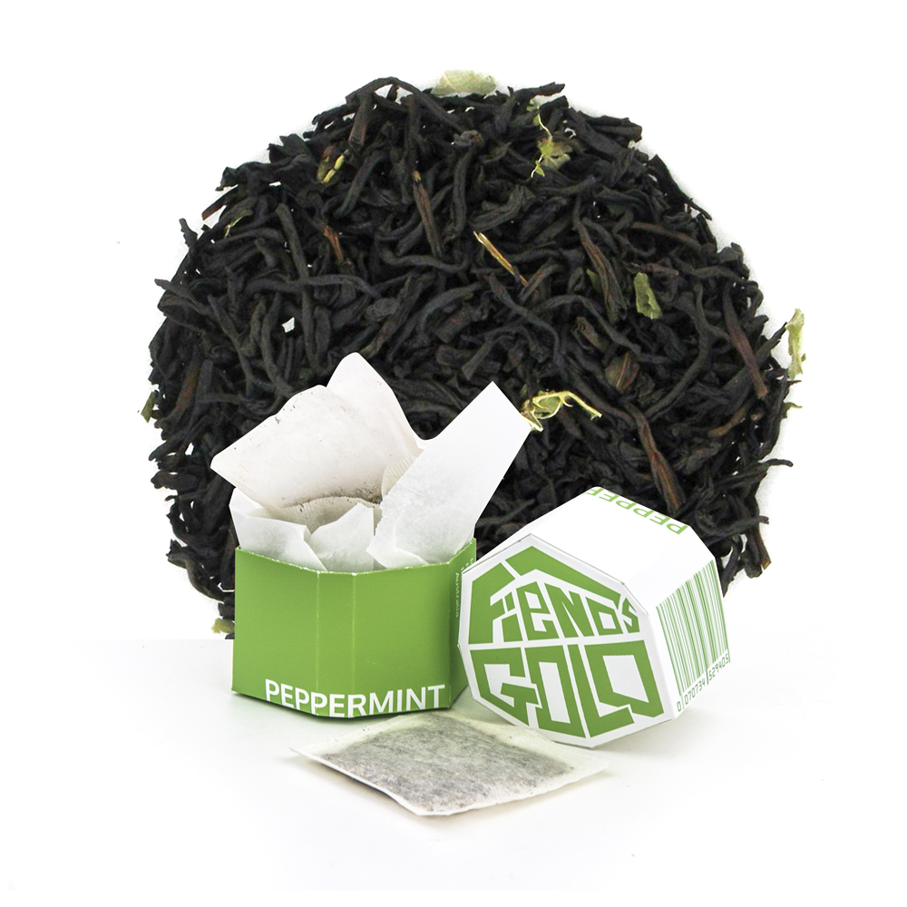 Fiends Gold Branded Tea Collection - Peppermint