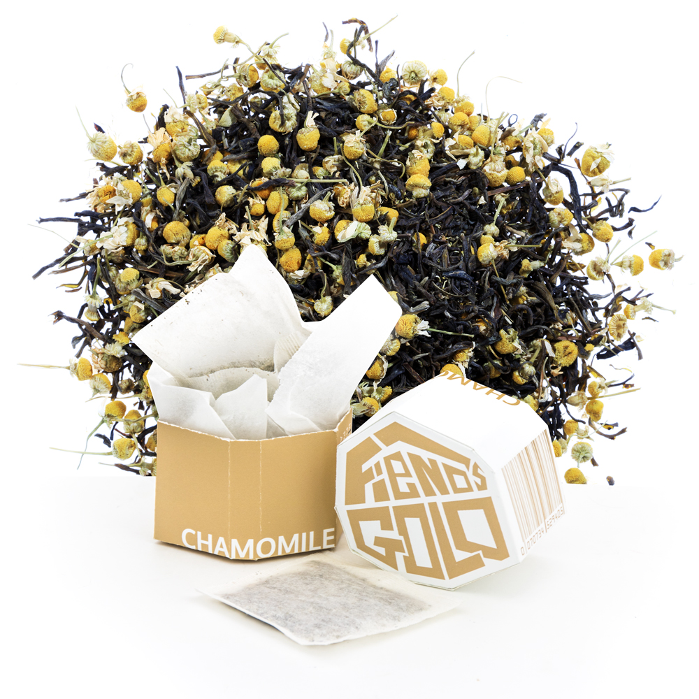 Fiends Gold Branded Tea Collection - Chamomile