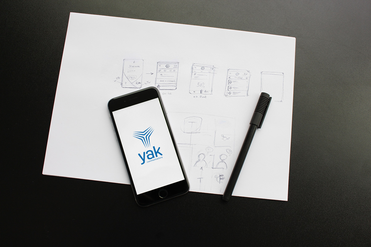 Yak communications situational mockup