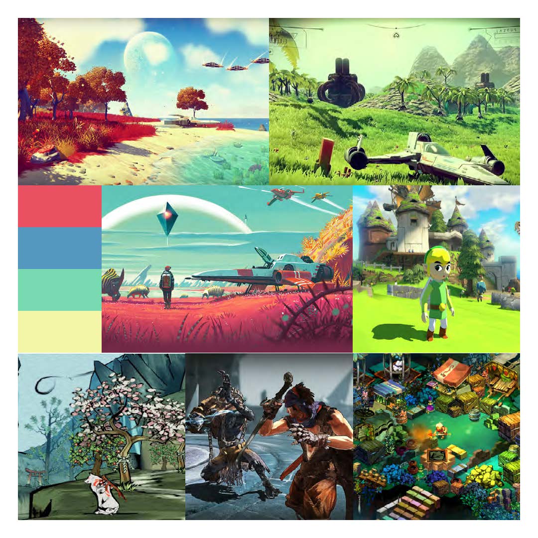 Numerous Game Cover Moodboard 2